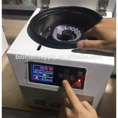 2017 Waimaotong Tabletop High Speed Microcentrifuge Machine with 12 tube 1.5ml angle rotor